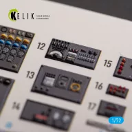   Kelik AVRO LANCASTER B.III - interior 3D decals for Airfix kit 1:72 (K72158)