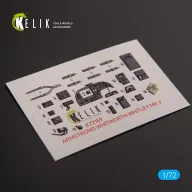   Kelik ARMSTRONG WHITWORTH WHITLEY MK.V - interior 3D decals for Airfix kit 1:72 (K72159)