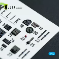   Kelik SBD-3 Dauntless - interior 3D decals for FlyHawk kit 1:72 (K72160)