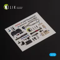   Kelik P-47M Thunderbolt- interior 3D decals for Revell kit 1:72 (K72161)