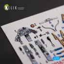 Kelik F.2A Lighting - interior 3D decals for Airfix kit 1:72 (K72163)