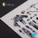 Kelik F.2A Lighting - interior 3D decals for Airfix kit 1:72 (K72163)