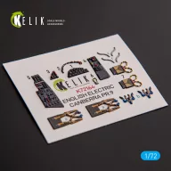   Kelik English Electric Canberra PR.9 - interior 3D decals for Airfix kit 1:72 (K72164)