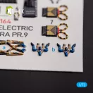 Kelik English Electric Canberra PR.9 - interior 3D decals for Airfix kit 1:72 (K72164)