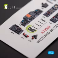   Kelik Westland Wessex HAS.3 - interior 3D decals for Italeri kit 1:72 (K72165)