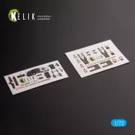  Kelik OV-1A/JOV-1A MOHAWK - interior 3D decals for ClearProp kit 1:72 (K72166)