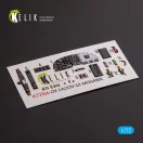Kelik OV-1A/JOV-1A MOHAWK - interior 3D decals for ClearProp kit 1:72 (K72166)