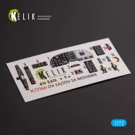   Kelik OV-1A/JOV-1A MOHAWK - interior 3D decals for ClearProp kit 1:72 (K72166)