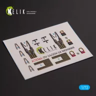   Kelik OV-1A/JOV-1A MOHAWK - interior 3D decals for ClearProp kit 1:72 (K72166)