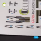 Kelik OV-1A/JOV-1A MOHAWK - interior 3D decals for ClearProp kit 1:72 (K72166)