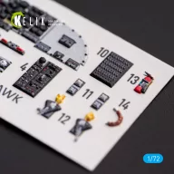   Kelik OV-1A/JOV-1A MOHAWK - interior 3D decals for ClearProp kit 1:72 (K72166)