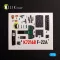 Kelik F-22A Raptor - interior 3D decals for Academy kit 1:72 (K72168)
