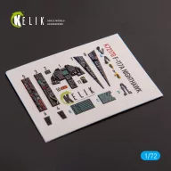   Kelik F-117A NIGHTHAWK - interior 3D decals for Hasegawa kit 1:72 (K72170)