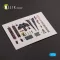 Kelik F-117A NIGHTHAWK - interior 3D decals for Hasegawa kit 1:72 (K72170)