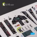 Kelik F-117A NIGHTHAWK - interior 3D decals for Hasegawa kit 1:72 (K72170)