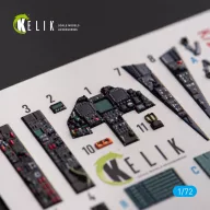   Kelik F-117A NIGHTHAWK - interior 3D decals for Hasegawa kit 1:72 (K72170)