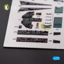 Kelik F-117A NIGHTHAWK - interior 3D decals for Hasegawa kit 1:72 (K72170)