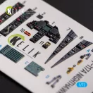 Kelik F-117A NIGHTHAWK - interior 3D decals for Hasegawa kit 1:72 (K72170)