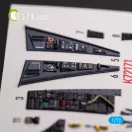 Kelik F-117A NIGHTHAWK - interior 3D decals for Academy kit 1:72 (K72171)
