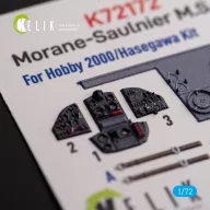   Kelik Morane-Saulnier M.S.406 - interior 3D decals for Hobby 2000/Hasegawa kit 1:72 (K72172)