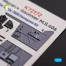 Kelik Morane-Saulnier M.S.406 - interior 3D decals for Hobby 2000/Hasegawa kit 1:72 (K72172)