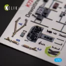 Kelik Dewoitine D.520 - interior 3D decals for Hobby 2000/Hasegawa kit 1:72 (K72173)