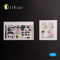   Kelik Ju88 G-6 - interior 3D decals for Hasegawa kit 1:72 (K72176)
