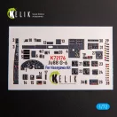 Kelik Ju88 G-6 - interior 3D decals for Hasegawa kit 1:72 (K72176)