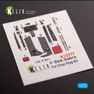 Kelik F-86A Sabre - interior 3D decals for ClearProp kit 1:72 (K72177)