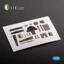 Kelik Jaguar A - interior 3D decals for HobbyBoss kit 1:72 (K72179)
