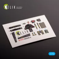   Kelik Jaguar A - interior 3D decals for HobbyBoss kit 1:72 (K72179)
