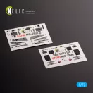 Kelik MiG-29UB - interior 3D decals for IBG models kit 1:72 (K72181)