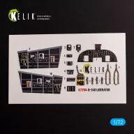   Kelik B-24D Liberator - interior 3D decals for Hasegawa kit 1:72 (K72184)