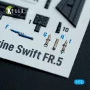 Kelik Supermarine Swift FR.5 - interior 3D decals for AirFix kit 1:72 (K72185)