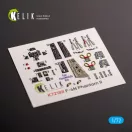Kelik F-4N Phantom - interior 3D decals for FineMolds kit 1:72 (K72188)
