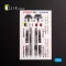 Kelik T-33A Shooting Star - interior 3D decals for Platz kit 1:72 (K72189)