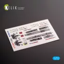Kelik T-33A Shooting Star - interior 3D decals for Platz kit 1:72 (K72189)