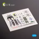 Kelik A-10C Thunderbolt II - interior 3D decals for GWH kit 1:72 (K72190)