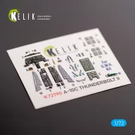   Kelik A-10C Thunderbolt II - interior 3D decals for GWH kit 1:72 (K72190)