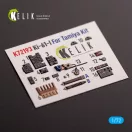 Kelik KI-61 - interior 3D decals for Tamiya kit 1:72 (K72193)