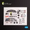 Kelik Ju-52 - interior 3D decals for Italeri kit 1:72 (K72196)