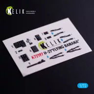   Kelik H-21 Flying Banana - interior 3D decals for Italeri kit 1:72 (K72197)