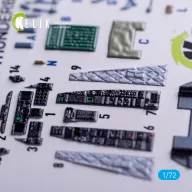   Kelik A-10C - interior 3D decals for Hasegawa kit 1:72 (K72198)