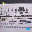 Kelik H-75A1/AR - interior 3D decals for Arma Hobby kit 1:72 (K72199)