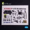 Kelik P-47D Bubbletop - interior 3D decals for Tamiya kit 1:72 (K72203)