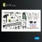 Kelik Mosquito PR.XVI - interior 3D decals for Airfix kit 1:72 (K72208)