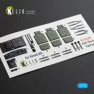 Kelik CH-54A Tarhe - interior 3D decals for Revell kit 1:72 (K72211)