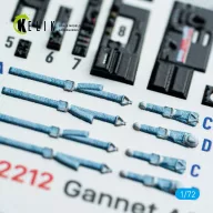   Kelik Gannet AS1/AS4 - interior 3D decals for Revell kit 1:72 (K72212)