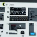 Kelik He-177A-5 - interior 3D decals for Revell kit 1:72 (K72213)