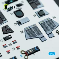   Kelik F-14A Tomcat - interior 3D decals for HobbyBoss kit 1:72 (K72217)